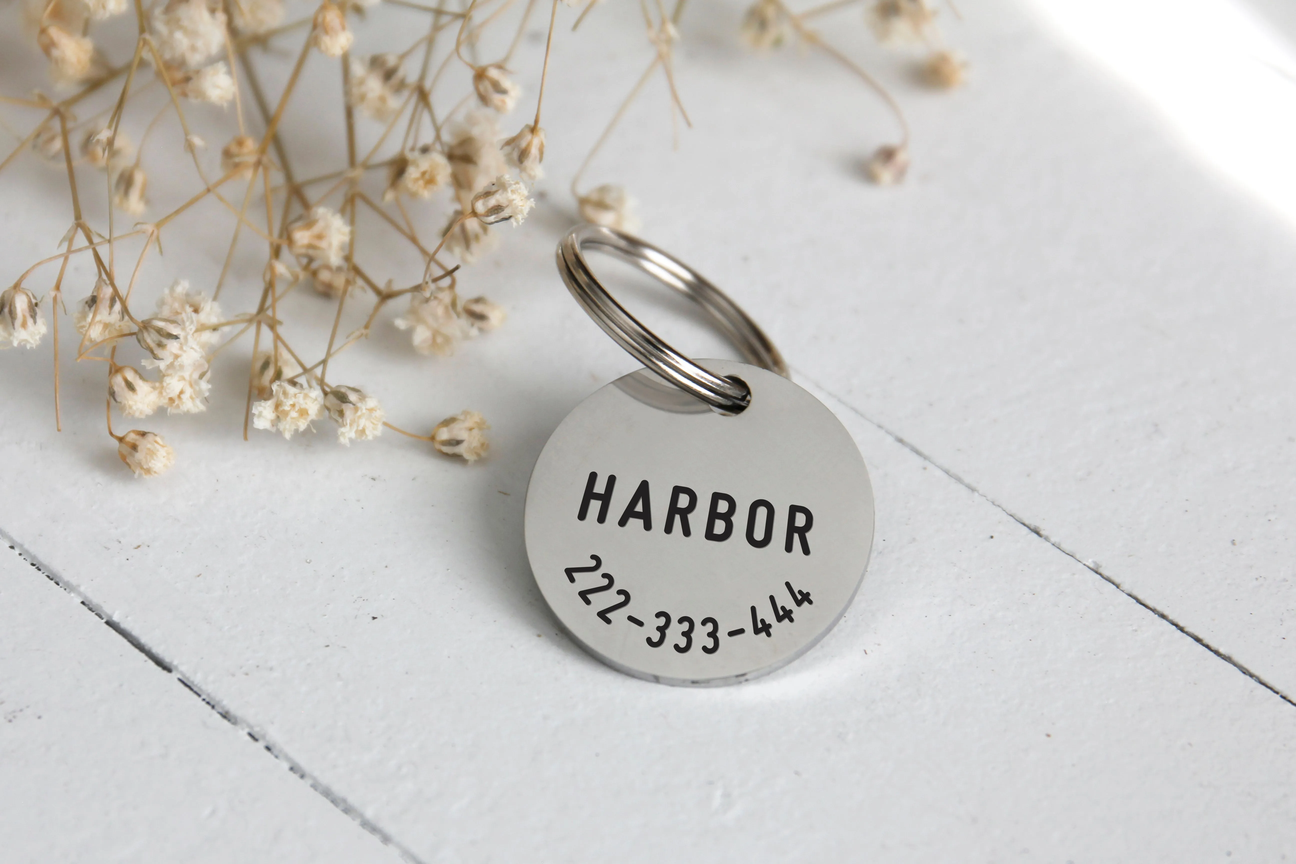 Stainless Steel Pet ID Tag